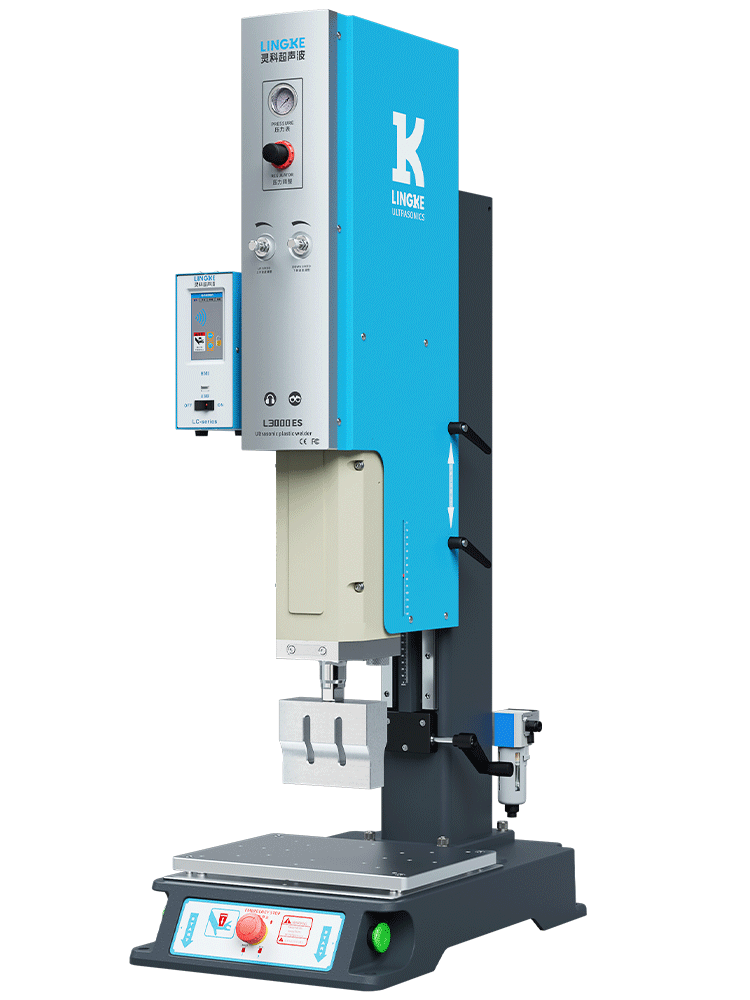靈科超聲波塑料焊接機(jī)（方立柱） 15kHz-2600/3000W L3000 ES 數(shù)字