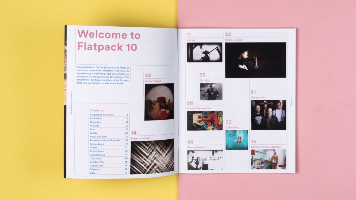 Flatpack電影節(jié)品牌形象設(shè)計(jì)案例