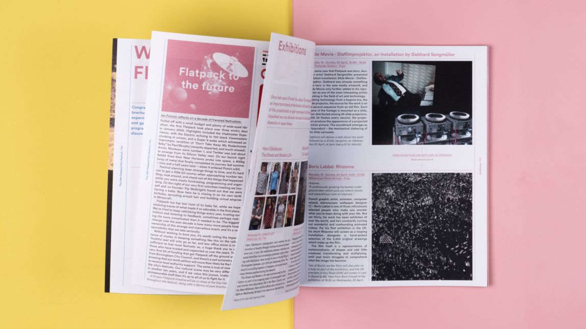 Flatpack電影節(jié)品牌形象設(shè)計(jì)案例