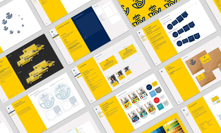 郵政服務公司vi設計，品牌形象塑造