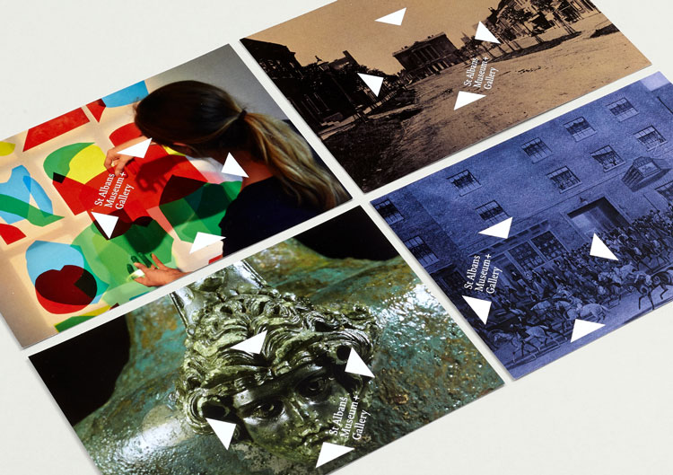 圣奧爾本斯博物館和畫廊設(shè)計了品牌形象設(shè)計和標識系統(tǒng)設(shè)計