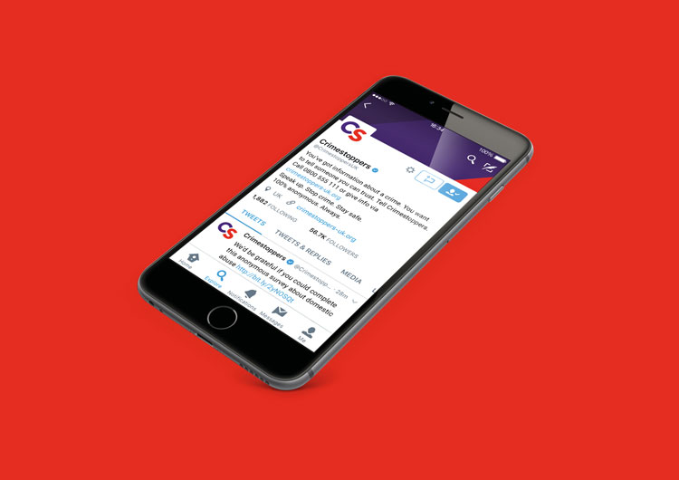 阻止犯罪慈善機(jī)構(gòu)視覺形象設(shè)計(jì)，暢所欲言，保證安全