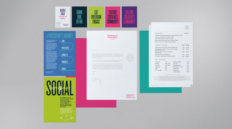 倫敦慈善機構HOSB品牌形象設計，突出對比和不協調