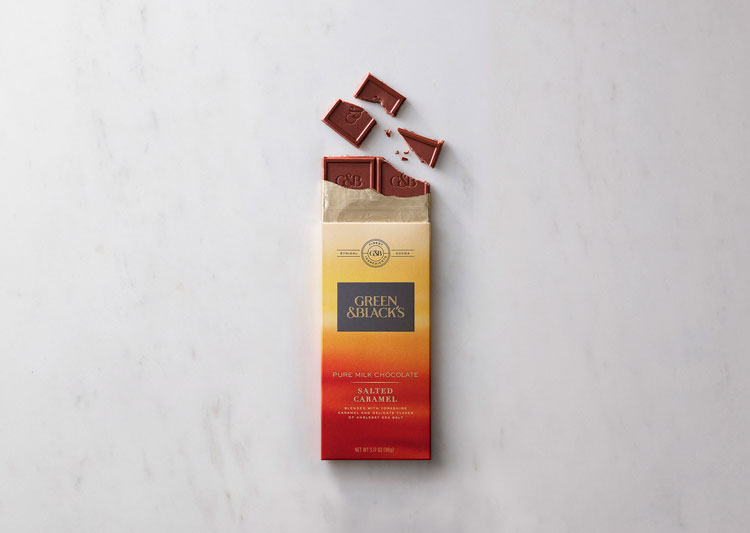 巧克力品牌視覺VI形象設計,放縱和奢華