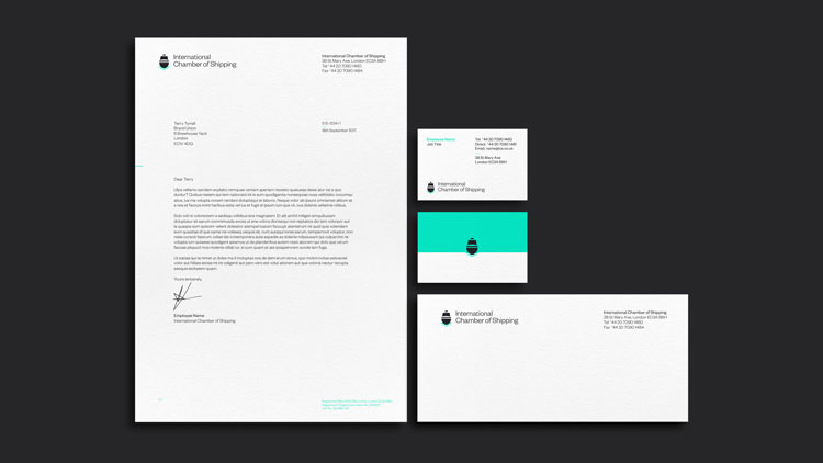 工會國際航運商會logo設計,創新的vi形象設計