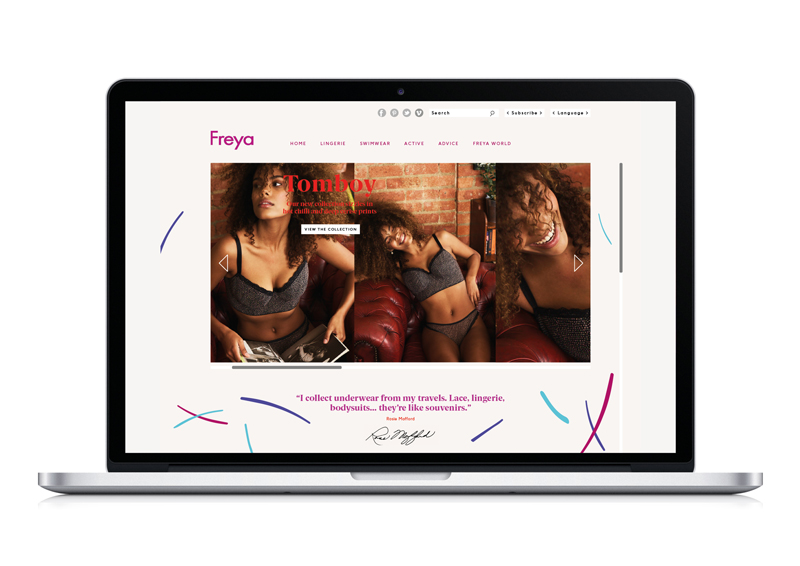 Wacoal女性內衣品牌vi設計，logo設計