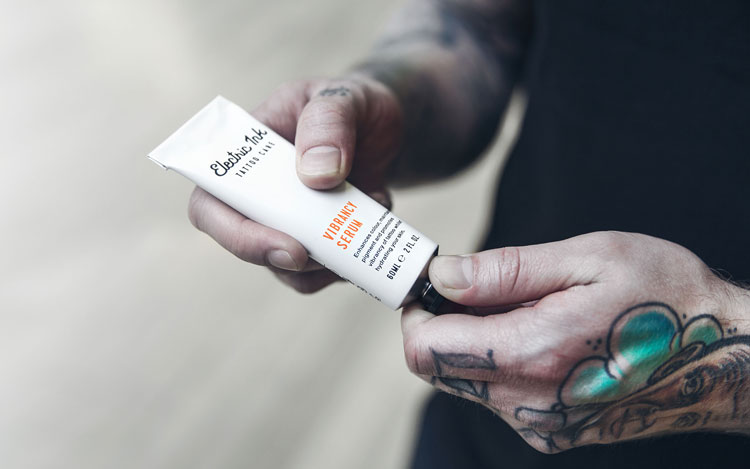 紋身護理品牌Electric Ink視覺識別設計