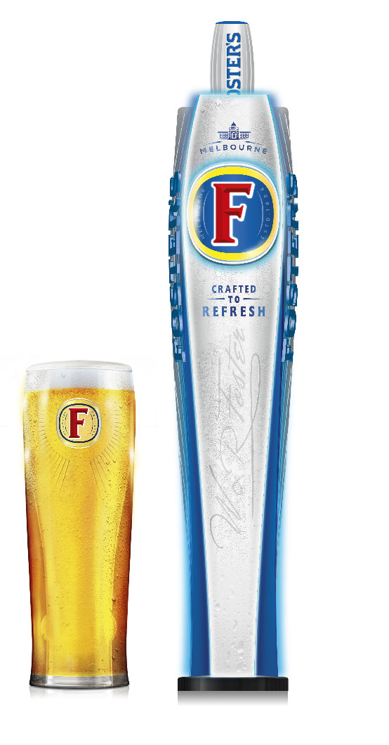 拉格啤酒福斯特Foster品牌新視覺識別包裝設計