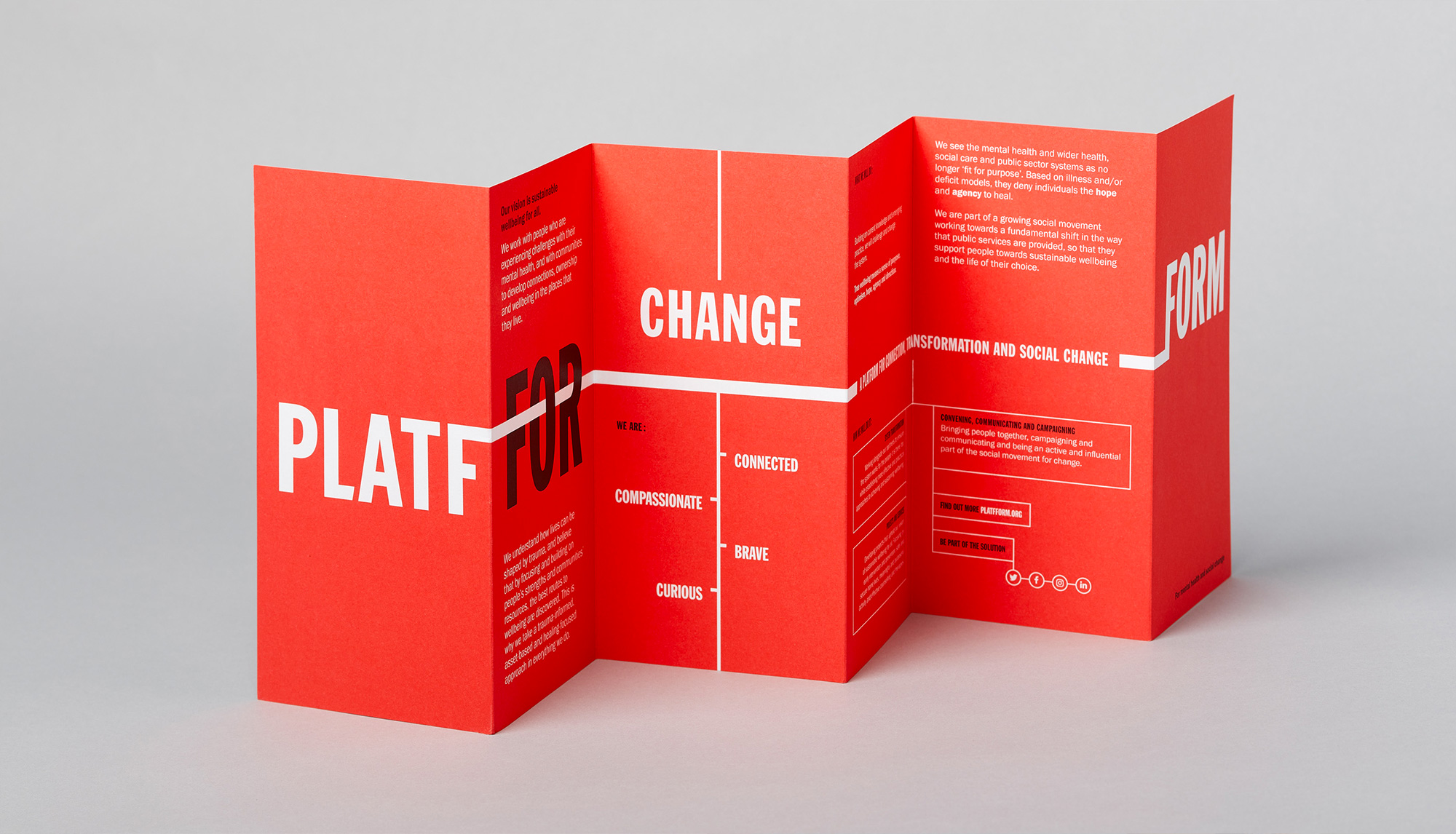 Platfform 精神健康慈善機(jī)構(gòu)視覺(jué)識(shí)別設(shè)計(jì)