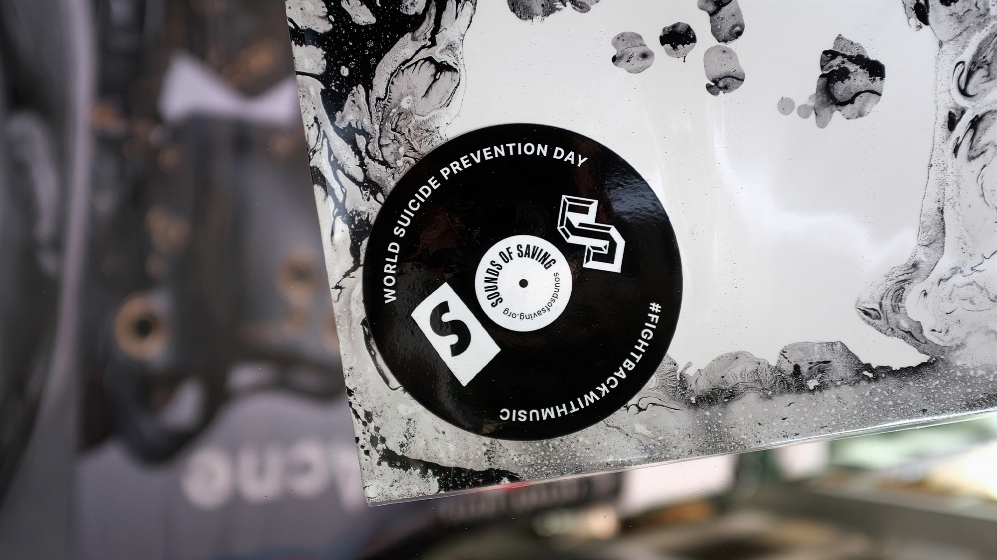 拯救之聲品牌塑造vi設(shè)計，貼紙設(shè)計