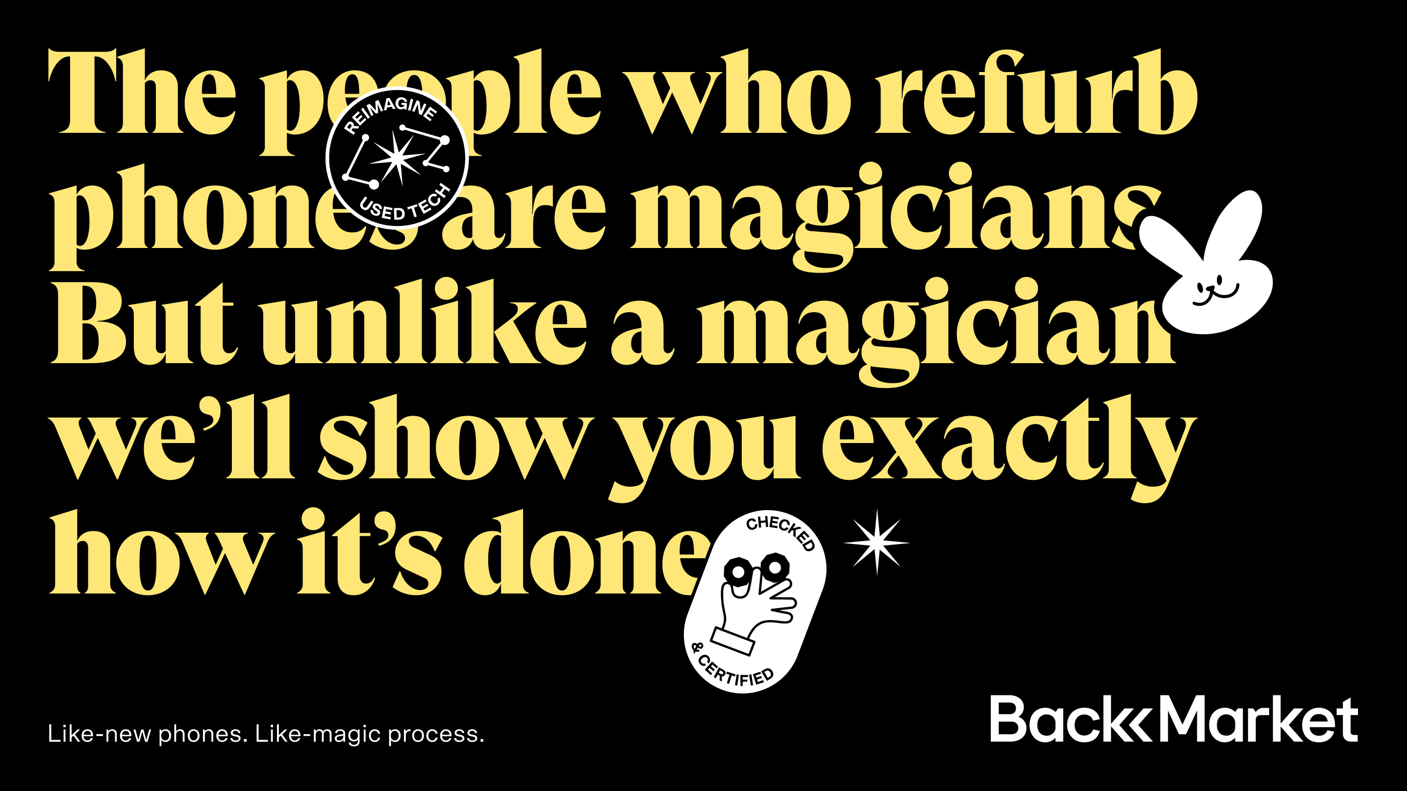 Back Market電子設備翻新服務商公司vi設計,字體設計