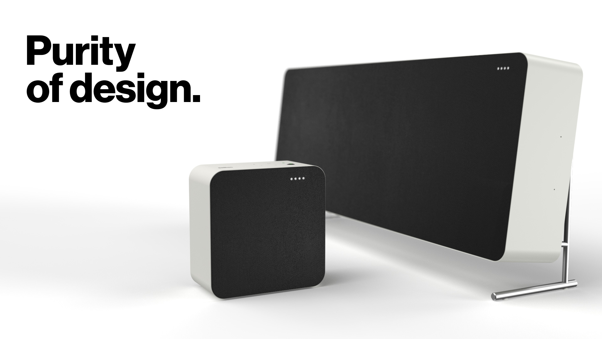 Braun音響音箱企業logo設計，vi設計