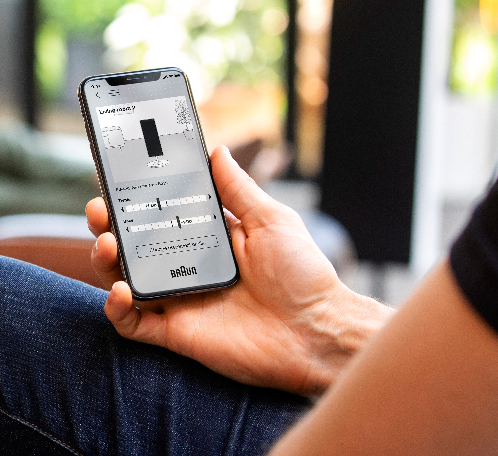 Braun音響音箱企業logo設計，網站設計