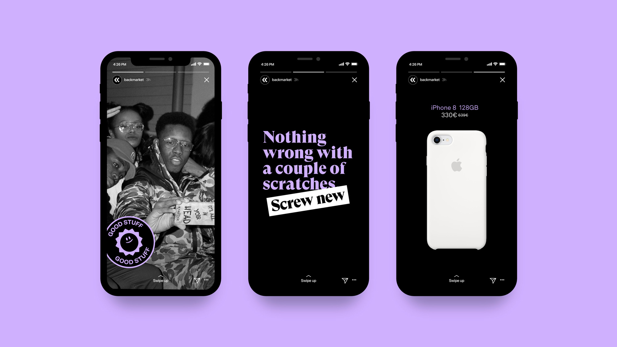 Back Market電子設備翻新服務商公司vi設計,手機網站設計