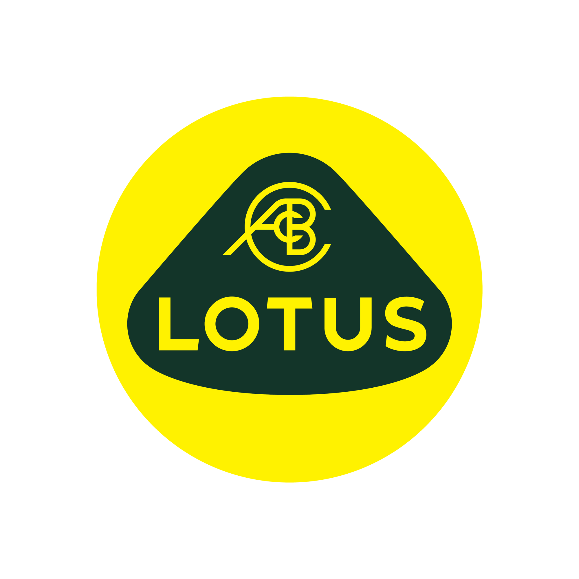 高性能跑車汽車品牌Lotus標識logo設計